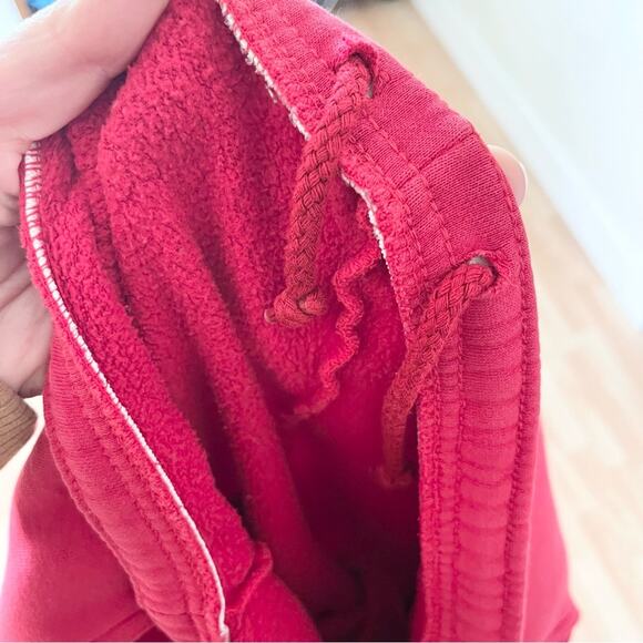 Warner Bros. Bugs Bunny Looney Tunes Vintage Sweatpants Red Embroidered Pocket - Picture 8 of 8